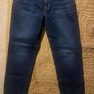 Classic Denim Blue Straight Leg Jeans